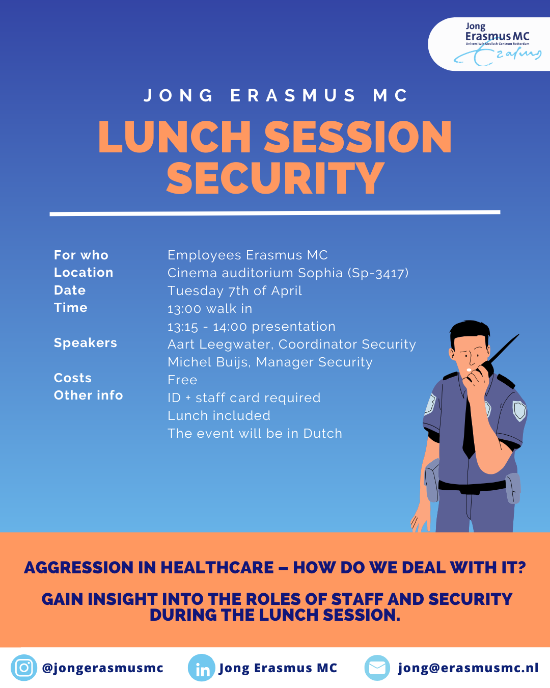 Lunchlezing Beveiliging
