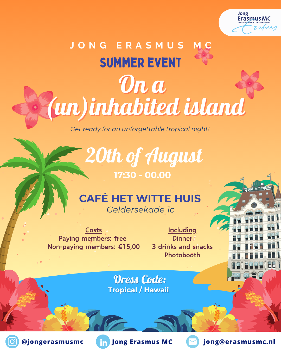 Zomerevent: Op een (on)bewoond eiland!