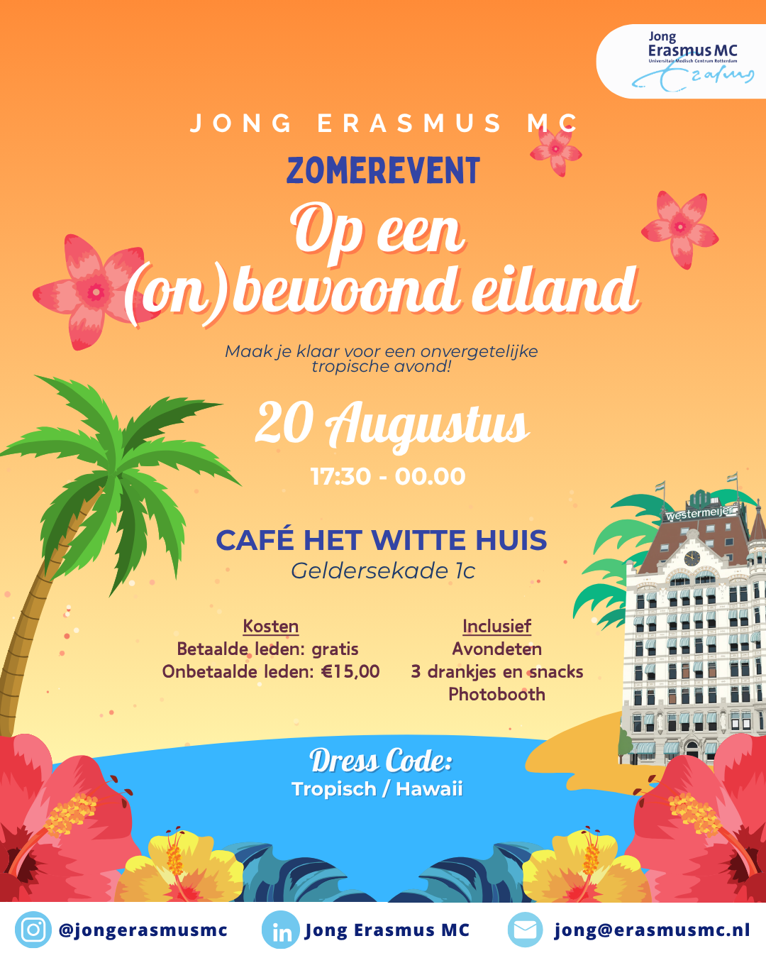 Zomerevent: Op een (on)bewoond eiland!